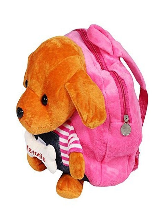 وايت كلاود ترانسفورمينج هومز حقيبة ظهر مخملية ناعمة لطيفة للأطفال من وايت كلاود ترانسفورمينج هومز® (IT N-001) (وردي) - Image 2